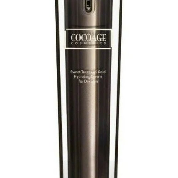 COCOAGE SWEET TREAT 24K GOLD HYDRATING CREAM FOR DRY SKIN-1.7 oz/50ml-NEW-SEALED - Picture 2 of 3